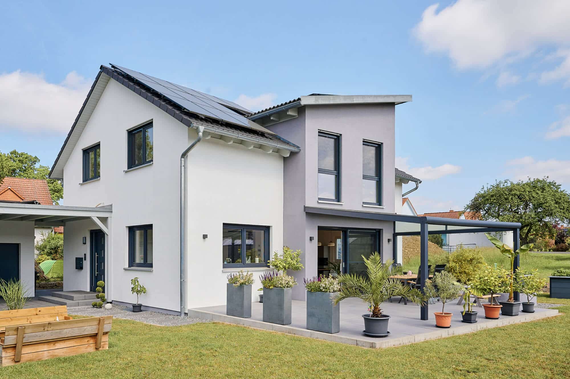 Klimafreundliches Familienhaus 155 - Außenansicht - 2