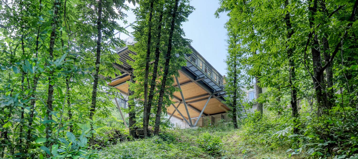 bungalow auf stelzen