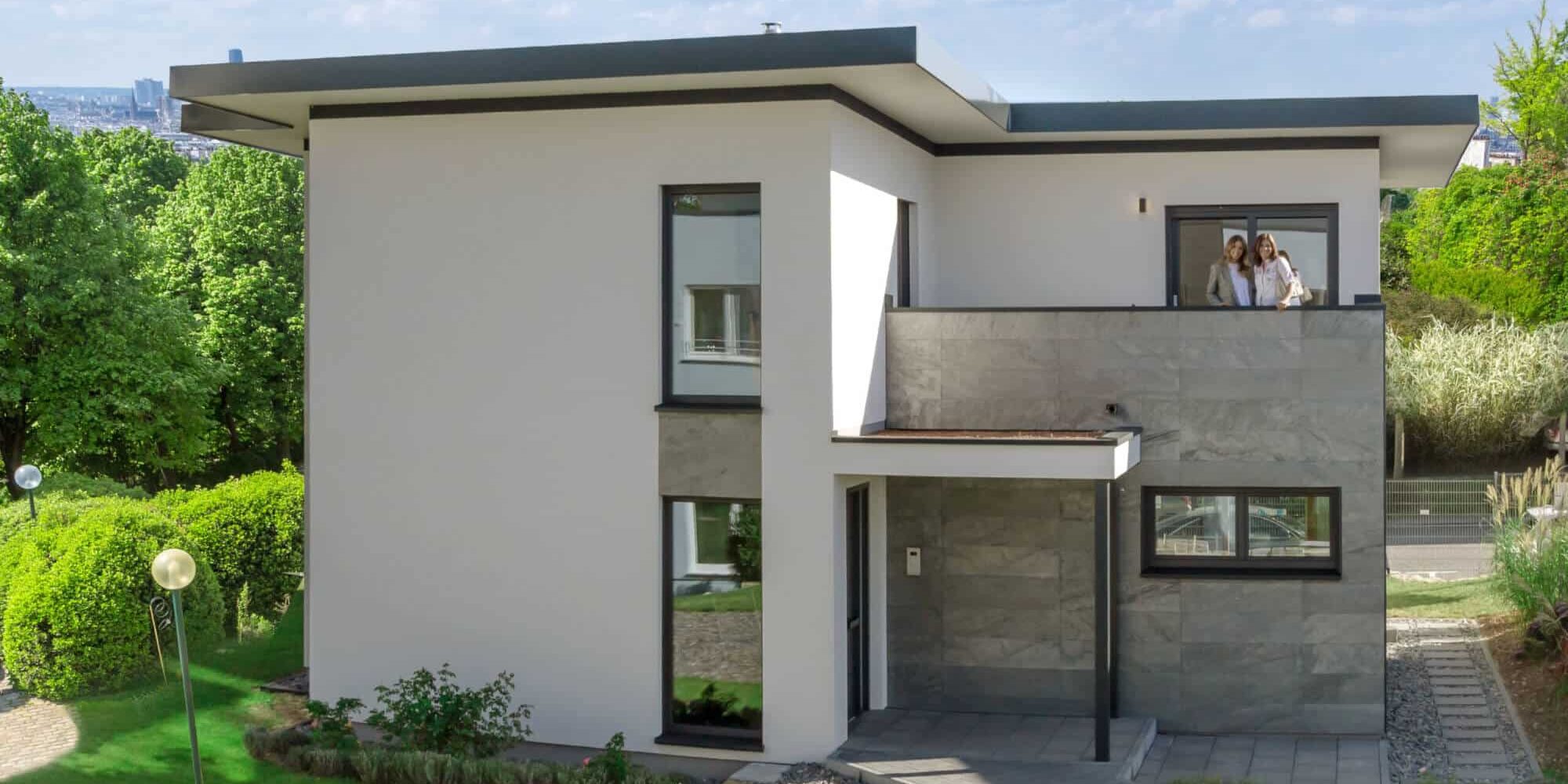 Stadtvilla mit Flachdach 170